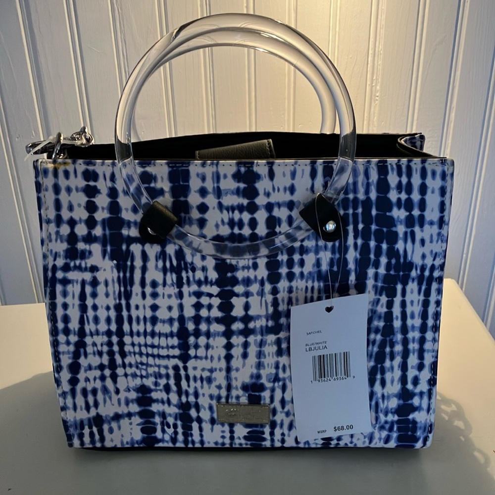 NWT Betsey Johnson Luv Betsey Handbag & Shoulder Strap Satchel